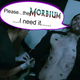 A Morbius screenshot showing actor Jared Leto lying on some operating table receiving a serum that turns him into the living vampire.